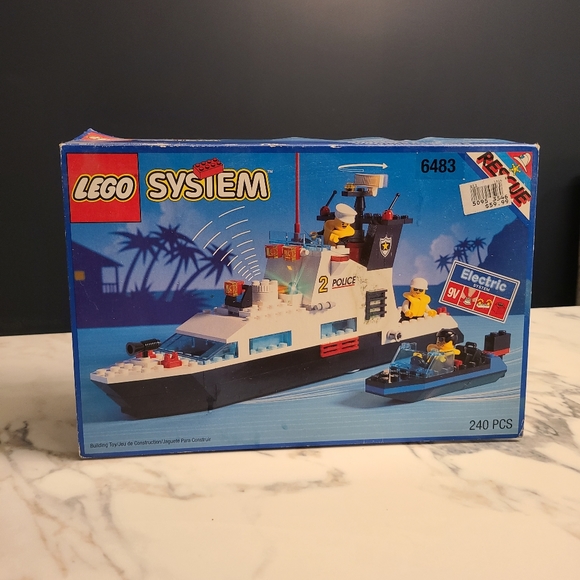 ⚡️HOST PICK⚡️1994 Lego System  6483 Coastal Patrol Set - Picture 1 of 7